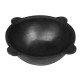 Cast iron cauldron 8 l flat bottom with a frying pan lid в Кирове