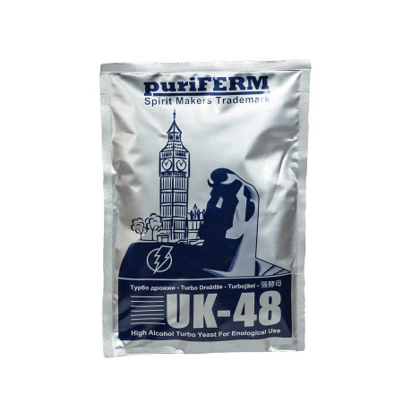 Turbo Yeast alcohol Puriferm UK-48 TURBO (128 gr) в Кирове