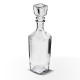 Бутылка (штоф) "Элегант" стеклянная 0,5 литра с пробкой  в Кирове