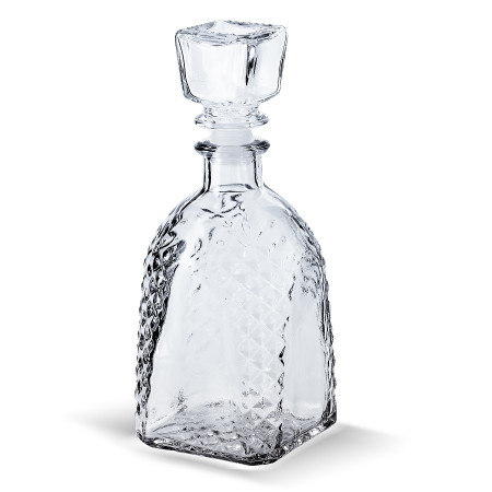 Бутылка (штоф) "Арка" стеклянная 0,5 литра с пробкой  в Кирове