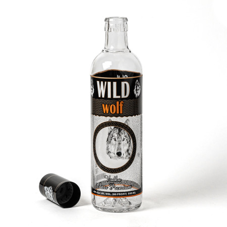 Souvenir bottle "Wolf" 0.5 liter в Кирове