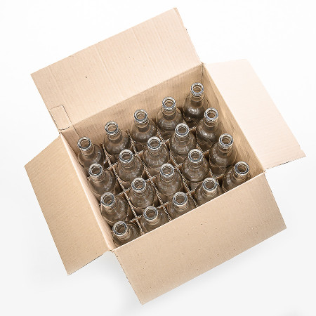 20 bottles of "Guala" 0.5 l without caps in a box в Кирове